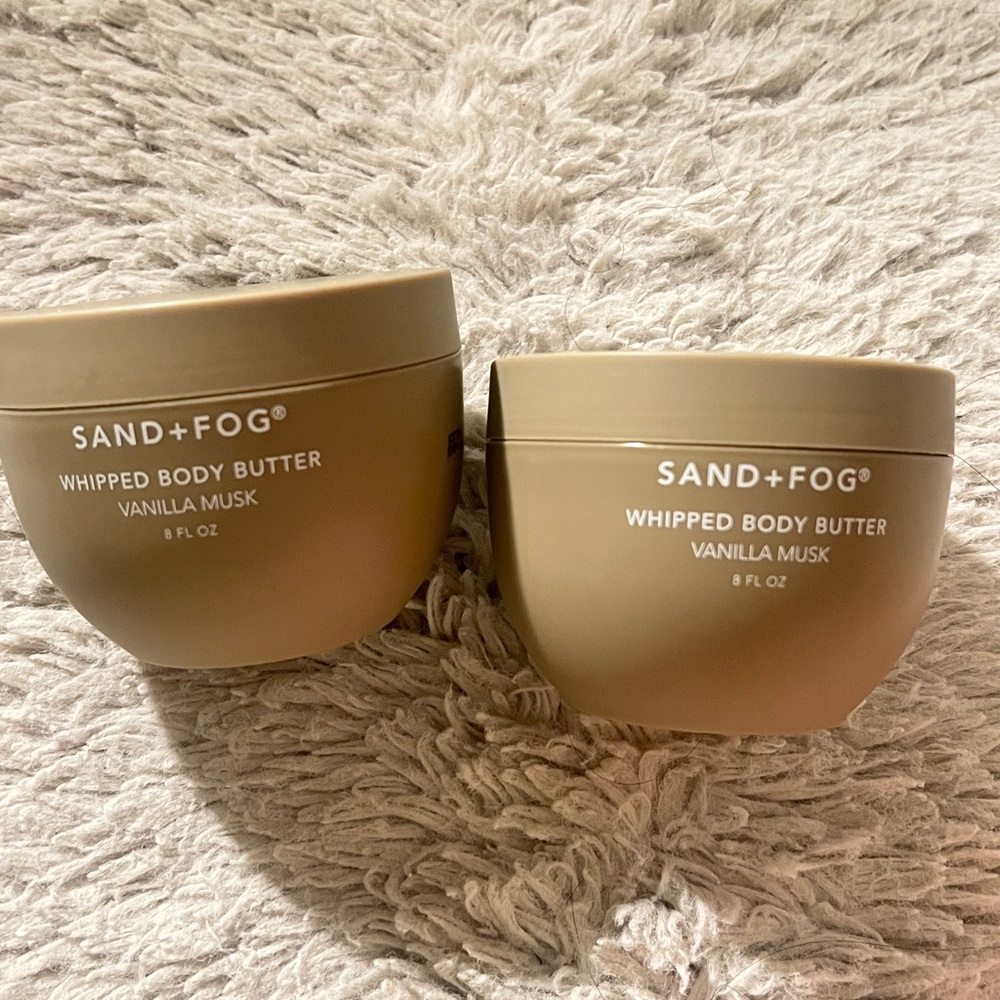 2X Sand + Fog Whipped Body Butter Vanilla Musk